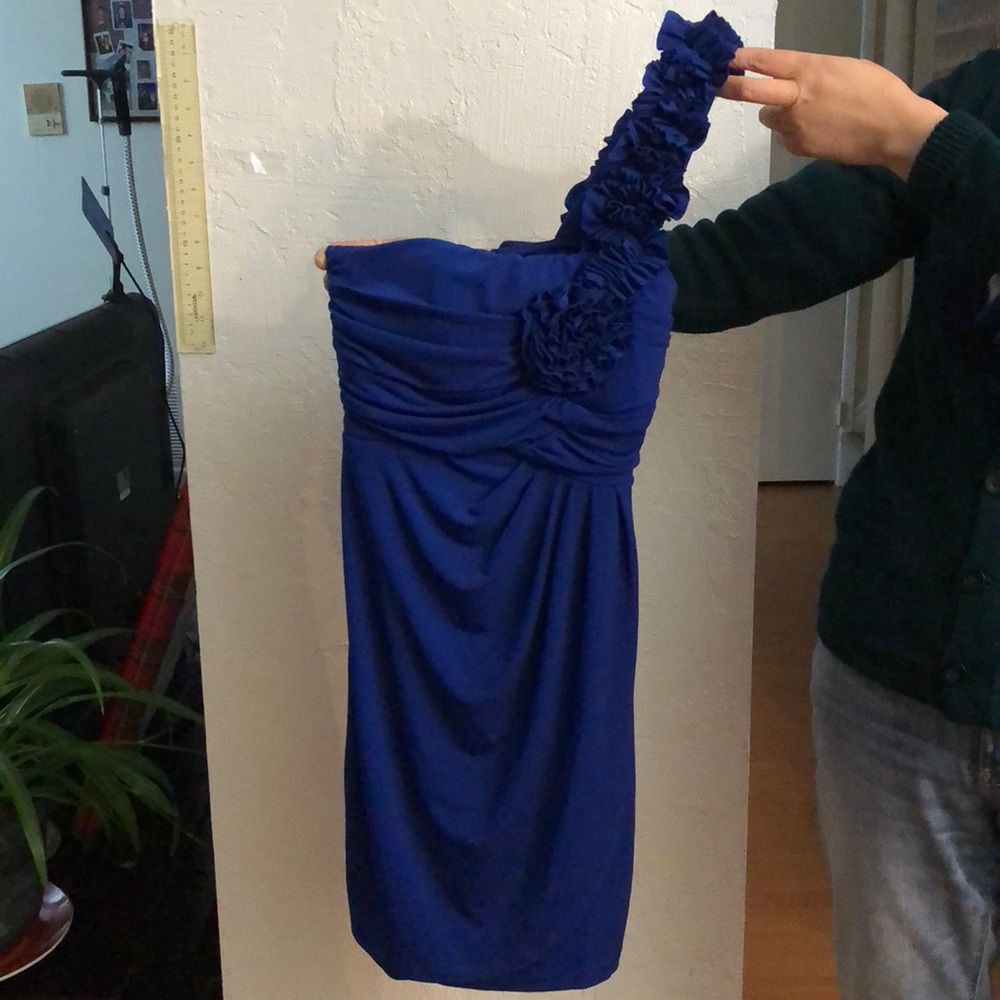 Blue dress